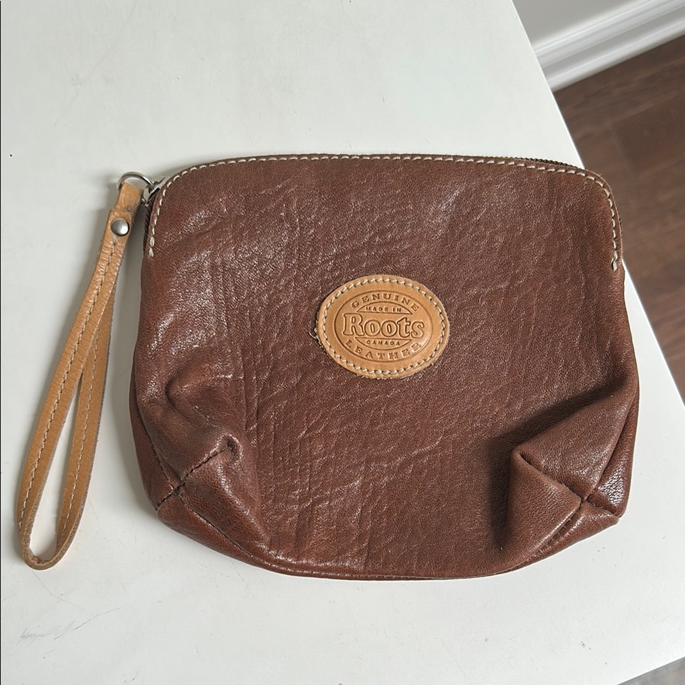 Roots Genuine Leather Pouch